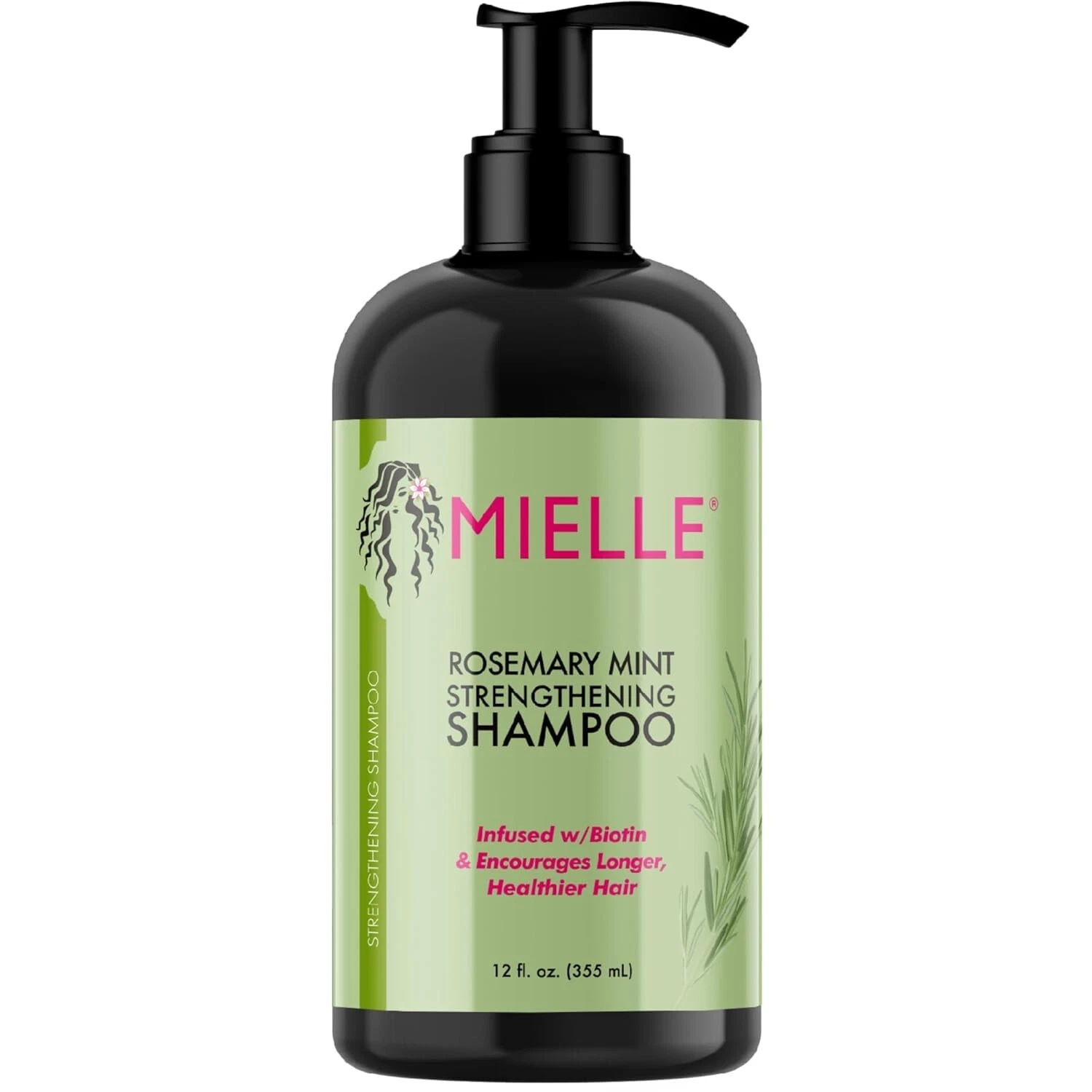 Mielle Organics Rosemary Mint Strengthening Shampoo Infused with Biotin Cleanse